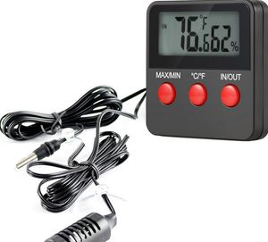 Temperatuurinstrumenten Elektronische Thermometer Hygrometer voor Incubator Reptielen Monitor Digitale temperatuur- en vochtigheidsmeter Tester SN4838