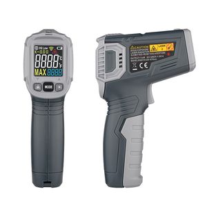 Instruments de température NFRARED Thermomètre Laser IR Pistolet Pyrometer Mètre Non Contact Station météo HT650A LCD Affichage