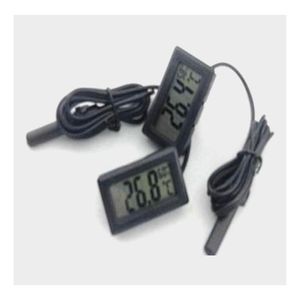Instruments de température Vente en gros Mini Thermomètre LCD numérique Hygromètre Température Humidité Mètre Sonde Blanc Et Livraison Directe Off Dhzy3