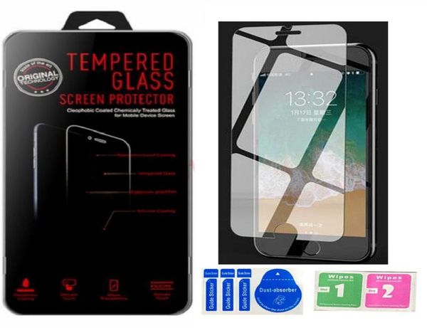 Verre trempé 25D avec emballage de vente au détail Protecteur d'écran en verre transparent pour Iphone 4 5 6 7 8 X XR 11 PRO MAX 12 54 61 67 pouces 8113506