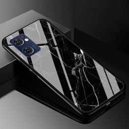 Étui en verre trempé pour Oppo Trouver x5 Lite Reno5 5G Reno 7 8 Lite Cover Realme9 4G Hard Case REALME 9 Pro Plus Case de téléphone Bumper