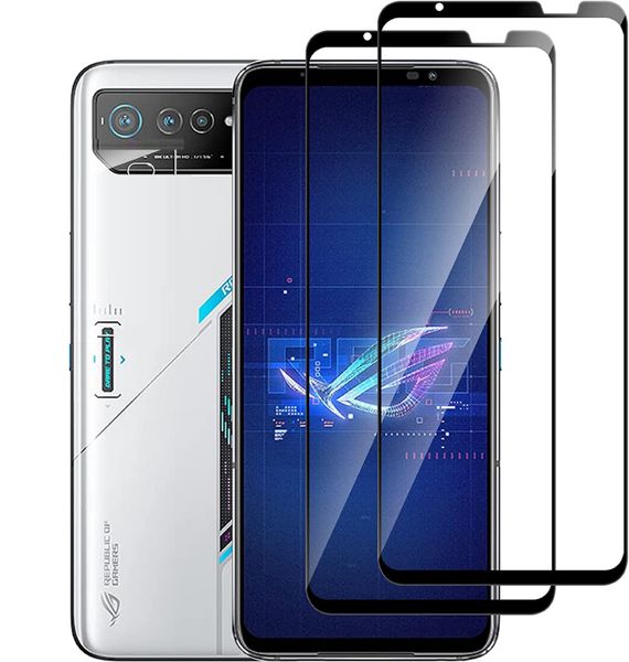 Verre trempé pour téléphone Asus Rog 6 Pro 5s 5 ultimate Pro zenfone 9 8 Flip 7 7Pro protecteur d'écran anti-rayures sans bulles