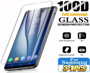 Verre trempée pour Samsung Galaxy S10 Plus S9 S8 Protecteurs d'écran S20 S21 S10E S 9 8 10 E Note 20 Ultra9206809