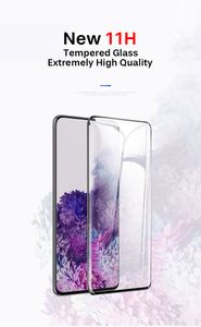 Vidrio templado para el Galaxy de Samsung S20 Plus Ultra Nota 9 10 Plus Protector de pantalla para Samsung Galaxy S8 S9 S10 S10E Plus Glass