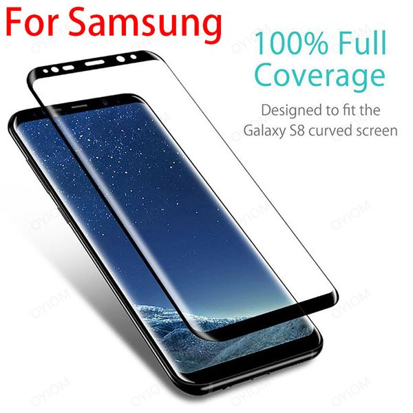 Vidrio templado para Samsung Galaxy S22 Protector de pantalla S20 S21 Plus S10e Note 10 LIte 20 Ultra A32 A51 A52 A71 A72 película protectora de cubierta completa