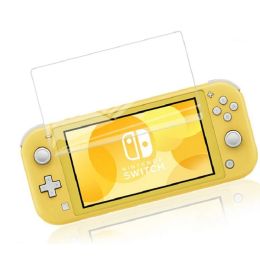 Protecteur d'écran en verre trempé pour Nintendo Switch LITE OLED, Film de protection renforcé avec emballage de vente au détail ZZ