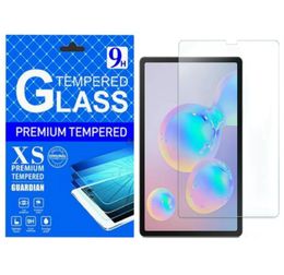 Protector de pantalla de vidrio templado para Samsung Galaxy Tab S7 S6 lite S5E S8 Tab A7 A 8.0 8.7 10.1 10.4 10.5 11 2021 2022 Película protectora sin burbujas con caja al por menor