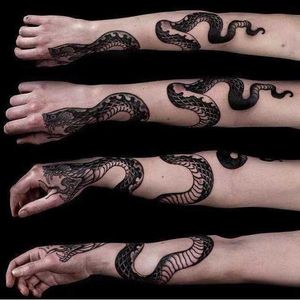 Tijdelijke tatoeages grote slang tattoo bloemarm waterdichte tatouage slang tijdelijke tattoo nep tattoo faux tatouage zwarte rug hand koele adesivos z0403