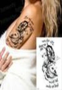 Tatuajes temporales Tatuaje pirata ancla brújula tatuaje tatuaje de larga duración pegatina palabras 3d niños tatuaje hombres brazo tatuaje mangas niños S5744613