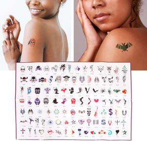 Tijdelijke tatoeages Tijdelijke tattoo stencil boek PVC professionele herbruikbare glitter tattoo stencils prachtig langdurig voor gezicht voor volwassenen 230701