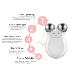 Machine de levage tendre Machine à la peau et à la couleur Dispositif de correspondance Micro Current Masqueur Facial Beauty Anti-Wrinkle FA5099120