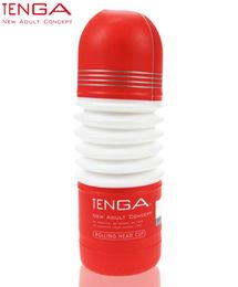 Tenga Rolling Head Male Masturbator Cup Edition Standard Silicon Pussy Simulate Vagin Sex Products For Men Sex Toys TOC103 Q1702833101