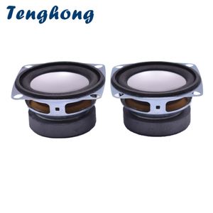 Tenghong 2 pièces 2 pouces haut-parleurs d'ordinateur 52MM 4Ohm 3W gamme complète haut-parleur Audio Portable unité aigus médiant haut-parleur de basse bricolage