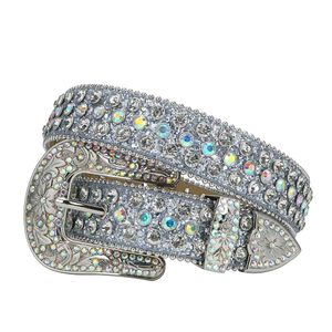 TENGMEI brillant bb simon strass ceinture pour hommes femmes Bling magnifique et robuste diamant occidental cristal ceinture vendeur