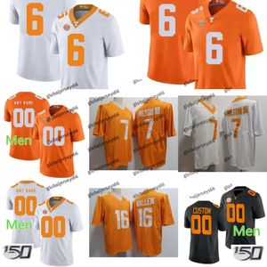 Tennessee Volunteers College Football Jersey 16 Manning Wallen Hendon Hooker 5 Ain Kamara 6 Joe Milton III 7 Jauan Jennings Jabari Small 2 Theo Jackson Peyton