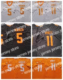 Tennessee Volunteers Football Jersey NCAA 5 Hooker 11 Hyatt.Custom tout nom Contactez-nous.