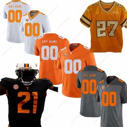 Tennessee Volunteers Fútbol cosido Jersey 6 Deangelo Gibbs 64 Wanya Morris 5 Josh Palmer 15 Jauan Jennings Alvin Kamara Hombres Mujeres Jóvenes