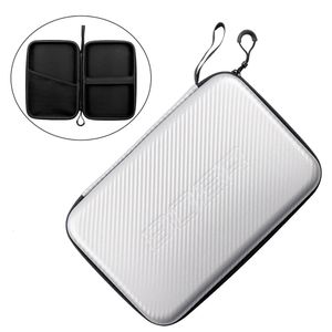 Sacs de tennis 1 pc Couverture de chauve-souris de table Paddle EVA Sac Poche Étuis étanches Paquet zip Raquette Sports Case 290x195x50mm 230619