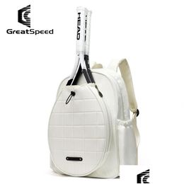 Sacs de tennis Greatspeed Grande capacité Badminton Femmes Raquette Hommes Lovers Sac à dos Padel Tenis Pack Sport 220913 Drop Delivery Dhfyn