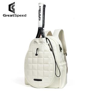 Bolsas de tenis Bolsa de tenis GREATSPEED Bádminton 2 raquetas de tenis Mochila de tenis para mujer Raqueta de pádel masculina Bolsa para raqueta de tenis de playa Mochila Tenis 231114