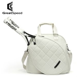 Tenniszakken Greatspeed Tennis Bag Badminton Bag 2 Packs dames volwassen stijl één schouder Koreaanse versie herenparen 230419