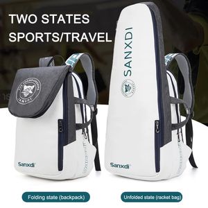 Tennis Bags Large Capacity Backpack Badminton Bag Padel Squash Rackets Racquet 231121