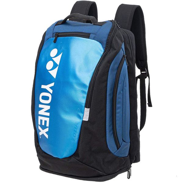 Bolsas de tenis Serie Pro Mochila deportiva acolchada Bolsa de raqueta de tenis de bádminton con compartimento para zapatos para mujeres y hombres 230823