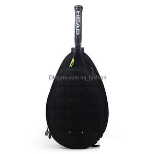 Sacs de tennis Speed ​​Sac à dos pour femmes Hommes Badminton 2-Rackets Sac à main Sports de plein air Raquette Homme Tenis Pack 221021 Drop Delivery Outdoo Dhvwv