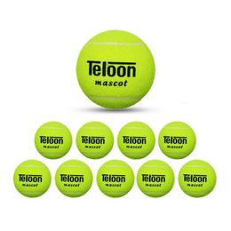 Balles de tennis 10pcs Ball Pack avec poignées Téloon Slump Speed for Beginner High-Elasticity Durable Training Dogs Drop Livrot Dh5ts
