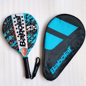 Tennisballen op voorraad Padelracket Carbon Fiber Surface met EVA Memory Flex Foam Core Rackets Lichtgewicht 230616