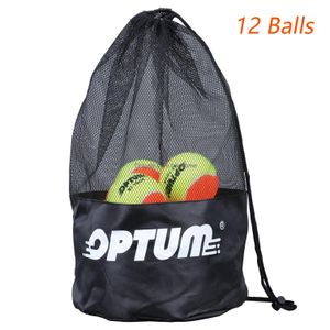 Balles de tennis Optum BT Tour Beach 50 Balle de pression Stage 2 avec sac à chaussures en maille 12 24 36 tailles de paquet 230613 Drop Delivery Sports Outdoor Dh9Uq