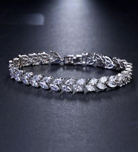 Tennis Bracelets man cz diamond Fashion bracelet jewelry Designer 75inchextension buckle Cubic Zirconia Valentines Day Women Men2757890