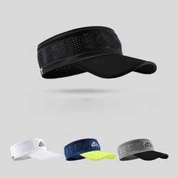 Casquettes de tennis visière extensible rafraîchissante-chapeau à visière unisexe pour hommes et femmes, bande antidérapante, visière de protection solaire UPF 50