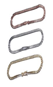Tennis Designer Bracelet Diamond Luxe sieraden Gift 3 4 5 6 mm 7 8 inch Fashion Moissanite White Gold Armbanden voor mannen volwassen HIP4801567