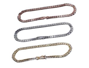 Tennis Designer Bracelet Diamond Luxe sieraden Gift 3 4 5 6 mm 7 8 inch Fashion Moissanite White Gold Armbanden voor mannen volwassen HIP6688721