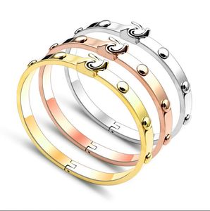 Bracelet à ongles ronds en forme de V pour femmes, bijoux de Tennis européens et américains de haute qualité à la mode, commerce extérieur