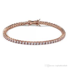Tennis Gold Bracelet Moissanite armband voor vrouwelijke ontwerper Jewlery Woman heeft charmes keten moeder zuster cadeau