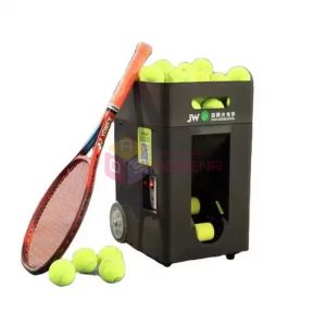 Tennis Padel Ball Machine JT02 Portable Tennis Intelligent Automatic Serve Throw Machine Training Trainer Ball Launcher