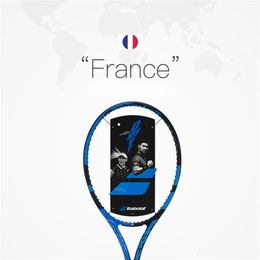 Raquette de tennis PD légère en carbone, professionnelle, 12 poignées, 255300g, homme et femme débutant, 240124