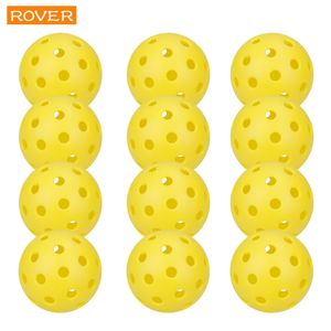 Tennis Rackets 12 PCS Picleball 74 mm Duurzaam 26G Outdoor Pickleballs 40 holes voor competitie Picleball 100 bulkpakketten van 230413