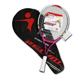 Racchette da tennis Racchetta speciale da 23 pollici per adolescenti Lega di alluminio Resistente filo di nylon Allenamento per bambini 231031