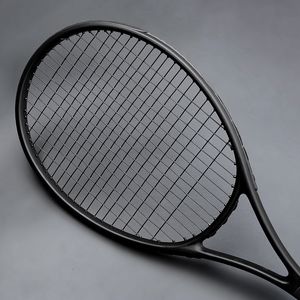 Tennisrackets 40-55 LBS Ultralight Black Tennisrackets Carbon Raqueta Tenis Padel Racket Stringing 4 3/8 Racchetta Tennisracket racket 230703