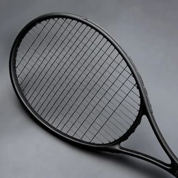 Tennisrackets 4055 LBS Ultralight Zwart Carbon Raqueta Tenis Padel Racket Bespannen 4 38 Racchetta Tennisracket racket 231031