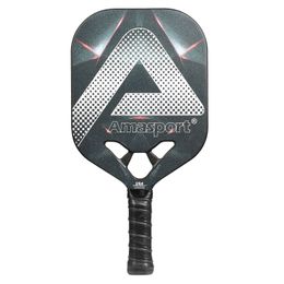 Tennisrackets AMASPORT Pro 13MM Pickleball Paddle Racket Widebody Vormen DuraEdge Edgeless 230608