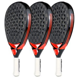 Tennisrackets AMASPORT Tennis Padel Racket 18K Carbon Paddle Racket 3D Ruw oppervlak Hoge kwaliteit EVA Zacht 38mm Raqueta Padel 231102