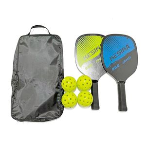 Tennis Rackets Ball Sports Pickleball Paddle Set 2 4 S met draagtas voor mannen vrouwen 230307