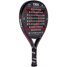 Tennis Rackets Board hoogwaardige koolstofvezelheren Outdoor Sports Pala Padel met tas Spot korting 230311