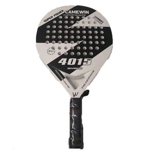 Tennisrackets CAMEWIN Carbon en Glasvezel Padel Racket Zacht Gezicht Paddle Racket met Tas Cover tennisracket carbon 231031