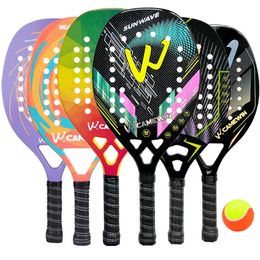 Raquettes de tennis est devenue une raquette de tennis de carbone et de fibre de verre de haute qualité de haute qualité RACKET DE TENNIS AVEC LA RACQUET DE TENnis avec sac et balle 231102