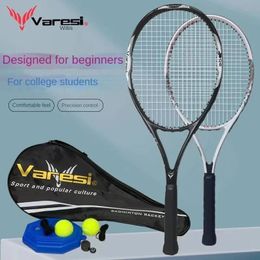 Raquetas de tenis Raqueta de tenis ultraligera compuesta de carbono para hombres y mujeres principiantes deportes para estudiantes 231031